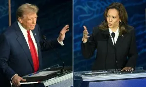 Bà Harris dẫn trước ông Trump trong khảo sát toàn quốc